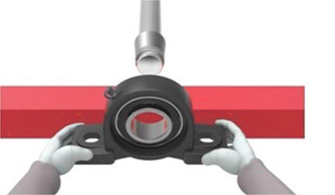 Installation of locking sleeve with seat bearing